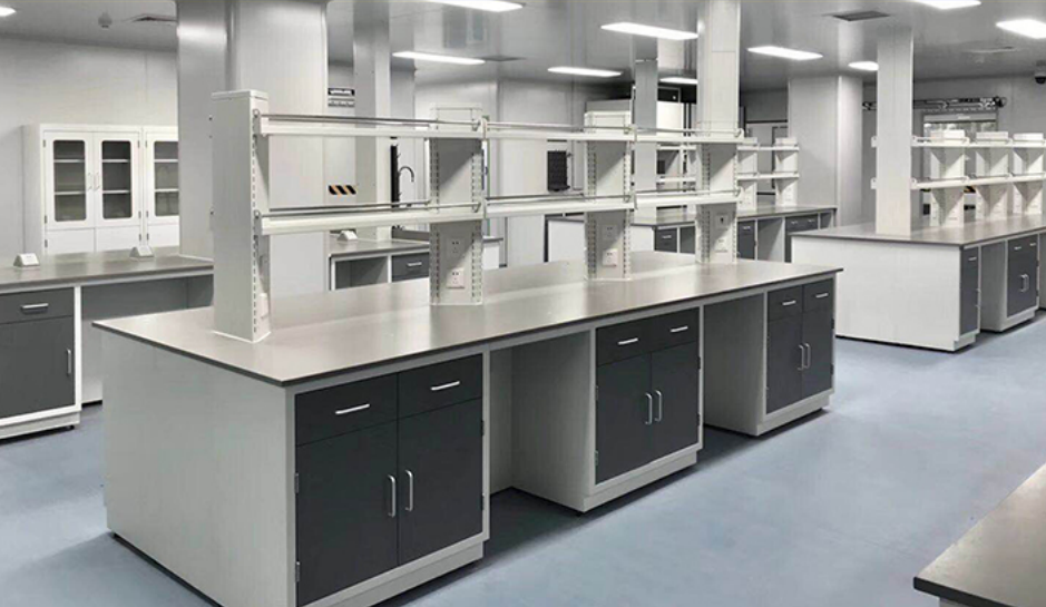 全钢实验台(内嵌门，304不锈钢合页，128#铝合金U型拉手)