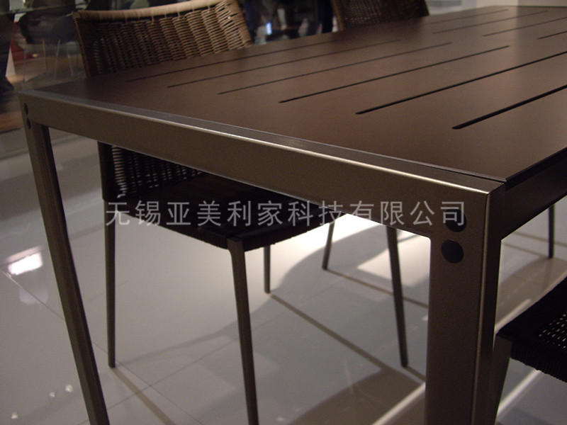 Dining table surface